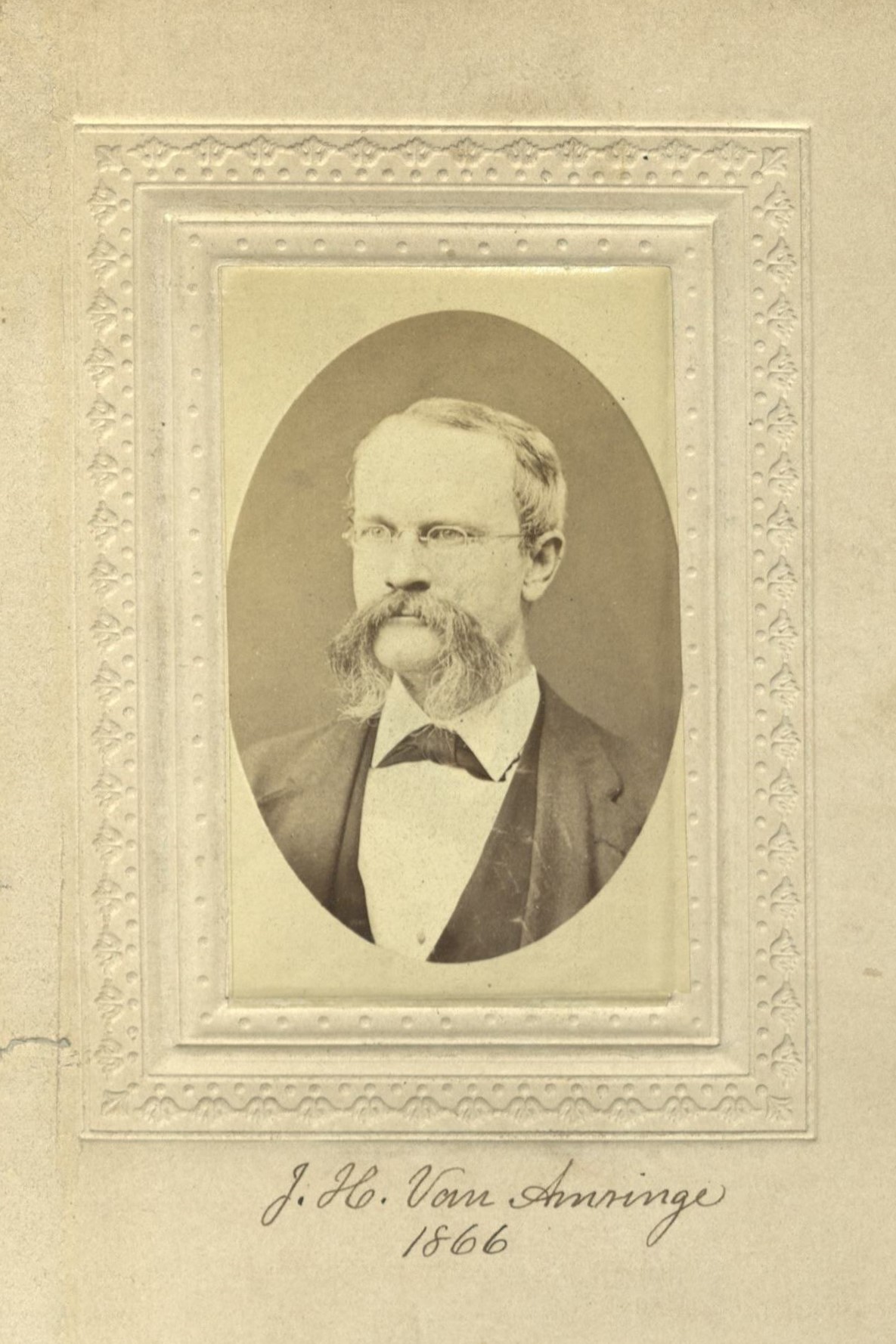 Member portrait of J. Howard Van Amringe
